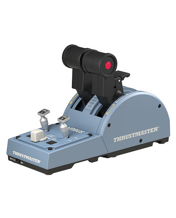 Thrustmaster TCA Quadrant Airbus Edition Noir, Bleu simulation de vol PC