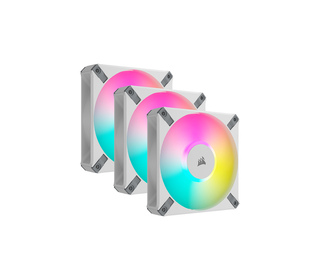 Corsair CO-9050158-WW système de refroidissement d’ordinateur Boitier PC Ventilateur Blanc 3 pièce(s)