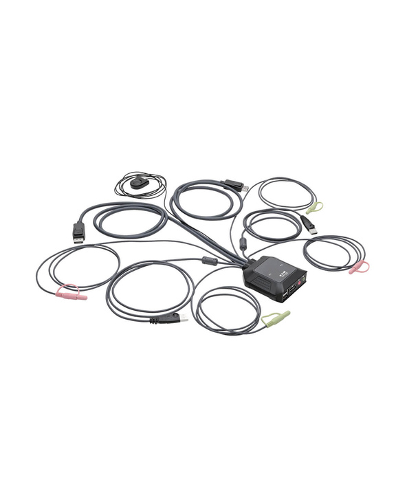 Tripp Lite B032-DPUA2 commutateur écran, clavier et souris Noir