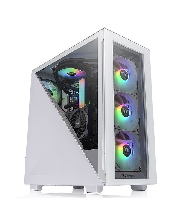 Thermaltake Divider 300 TG Snow ARGB Midi Tower Blanc