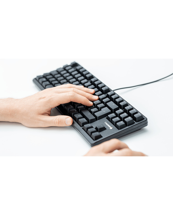 CHERRY G80-3000N RGB TKL clavier Universel USB AZERTY Français Noir