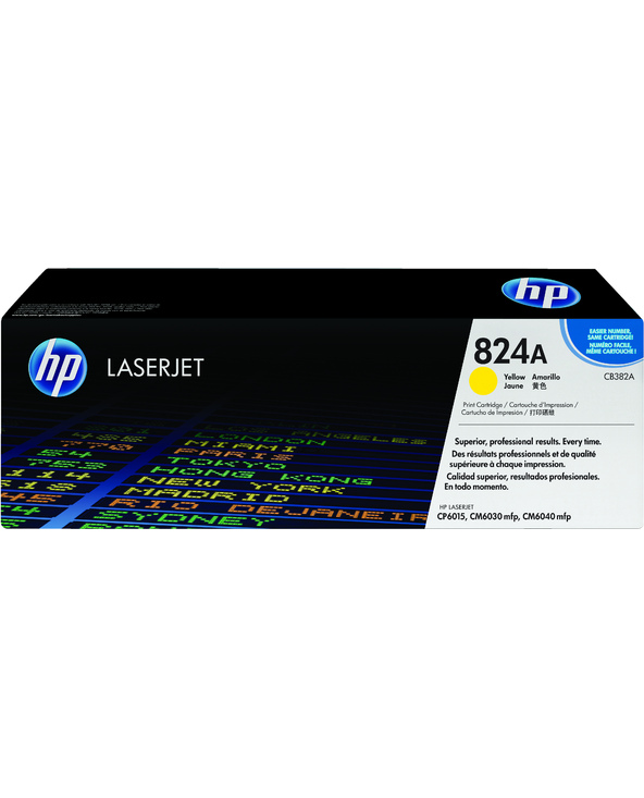 HP 824A toner LaserJet jaune authentique