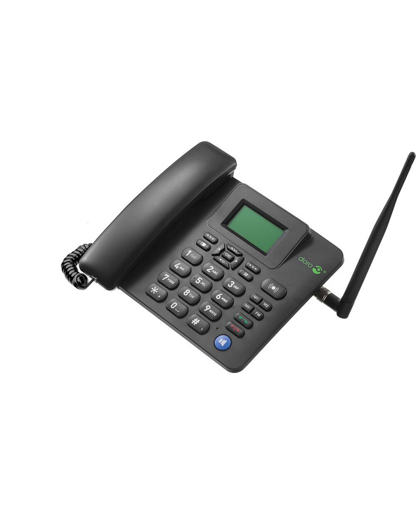 Doro 4100H téléphone fixe Noir LCD