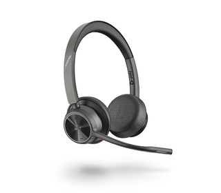 POLY Voyager 4320 UC Casque Sans fil Arceau Bureau/Centre d'appels USB Type-C Bluetooth Noir