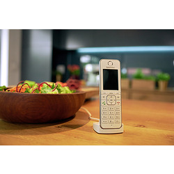 FRITZ!Fon C6 Téléphone DECT Identification de l'appelant Blanc