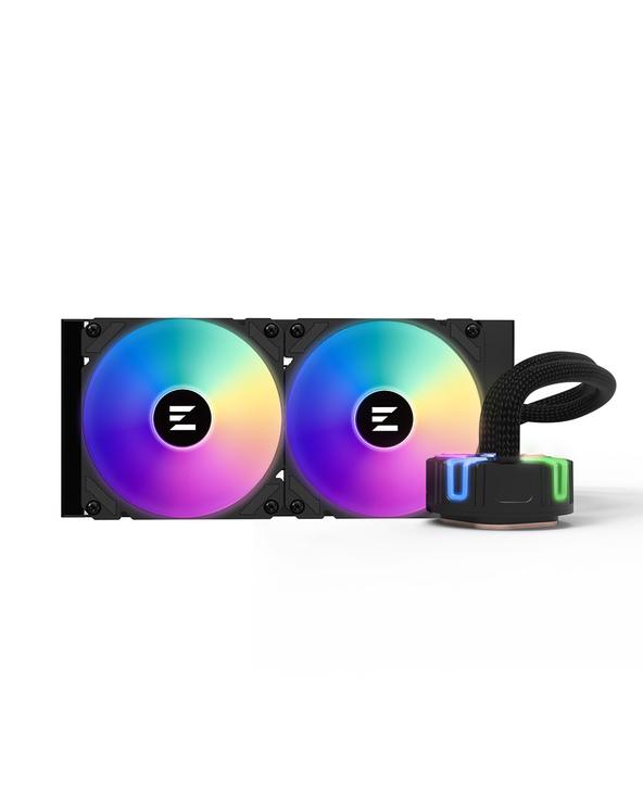 Zalman RESERATOR5 Z24 ARGB BLACK système de refroidissement d’ordinateur Processeur Refroidisseur de liquide tout-en-un 12 cm No