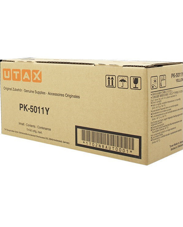 UTAX 1T02NRAUT0 Cartouche de toner 1 pièce(s) Original Jaune