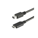 StarTech.com Câble adaptateur USB-C vers Mini DisplayPort 4K 60 Hz de 1 m en noir