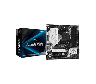 Asrock B550M Pro4 AMD B550 Emplacement AM4 micro ATX