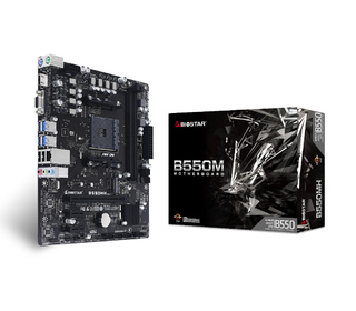 Biostar B550MH Ver. 6.0 AMD B550 Emplacement AM4 micro ATX