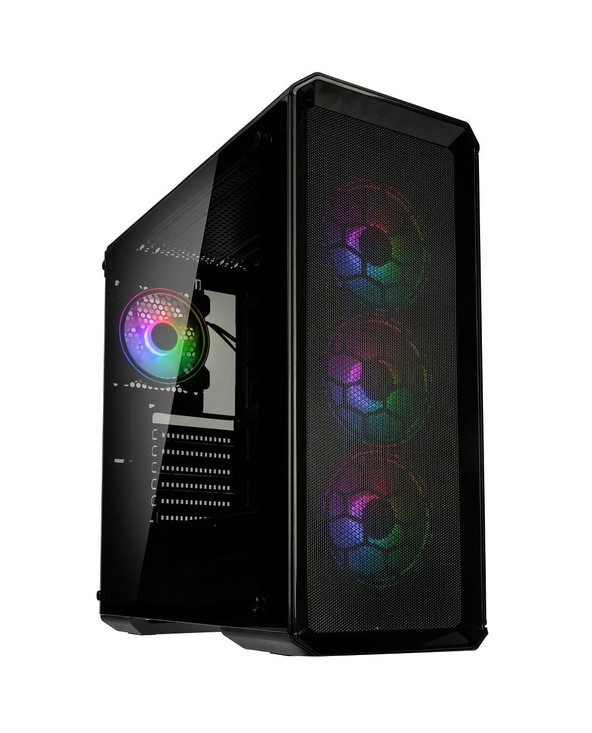 Kolink Levante V2 ARGB Midi Tower Transparent, Noir