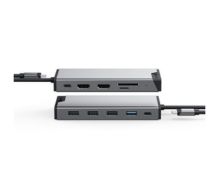 ALOGIC DV3 Avec fil USB 3.2 Gen 1 (3.1 Gen 1) Type-C Argent