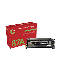 Everyday Toner remanufacturé Mono  de Xerox compatible avec HP 87A (CF287A), Capacité standard