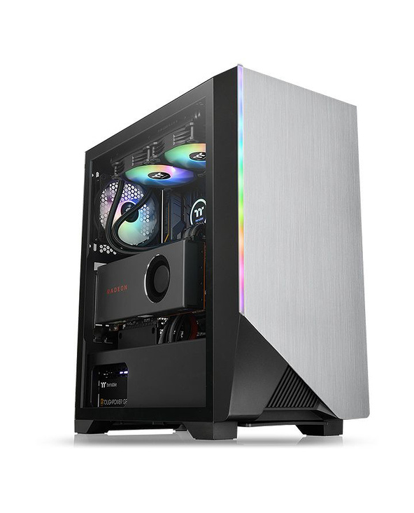 Thermaltake H550 TG ARGB Midi Tower Noir, Gris
