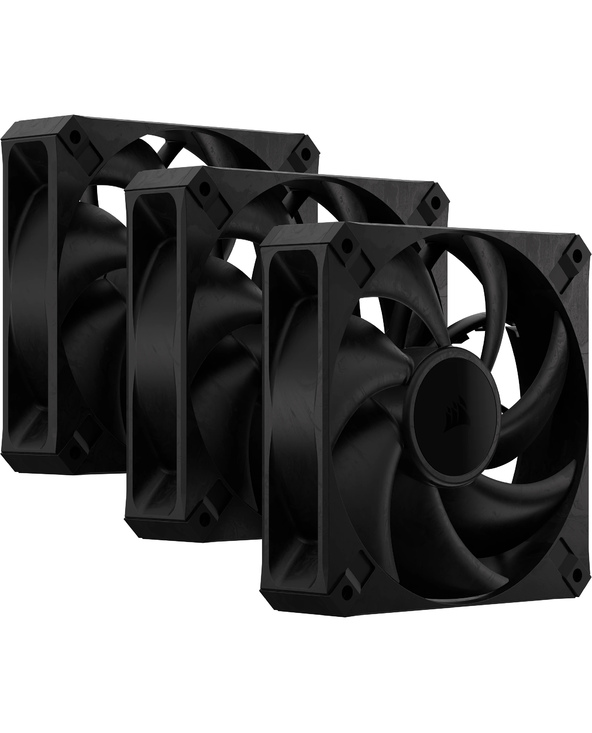 Corsair RS120 MAX Boitier PC Ventilateur 12 cm Noir 3 pièce(s)