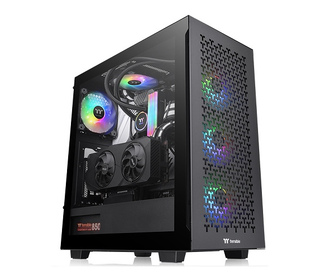 Thermaltake CA-1S3-00M1WN-03 unité centrale Midi Tower Noir