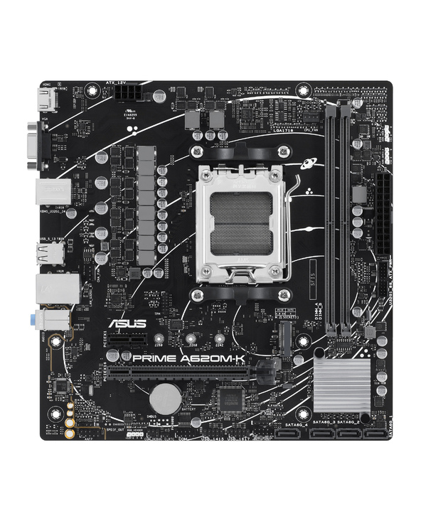 ASUS PRIME A620M-K AMD A620 Emplacement AM5 micro ATX ASUS PRIME A620M-K AMD A620 Emplacement AM5 micro ATX