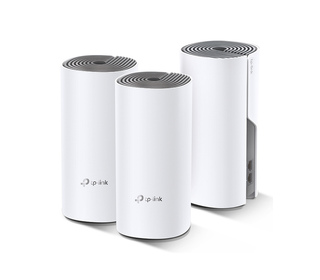 TP-Link Deco E4 (3-pack) Bi-bande (2,4 GHz / 5 GHz) Wi-Fi 5 (802.11ac) Blanc, Gris 2 Interne