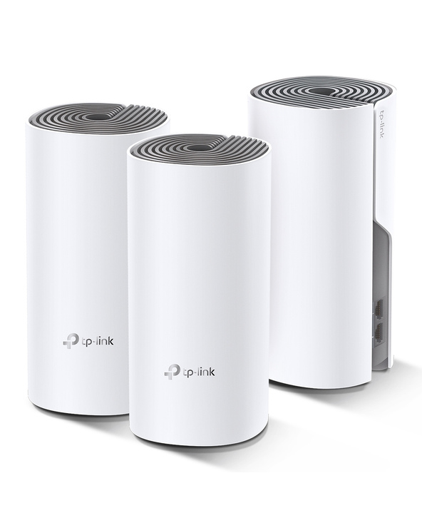 TP-Link Deco E4 (3-pack) Bi-bande (2,4 GHz / 5 GHz) Wi-Fi 5 (802.11ac) Blanc, Gris 2 Interne