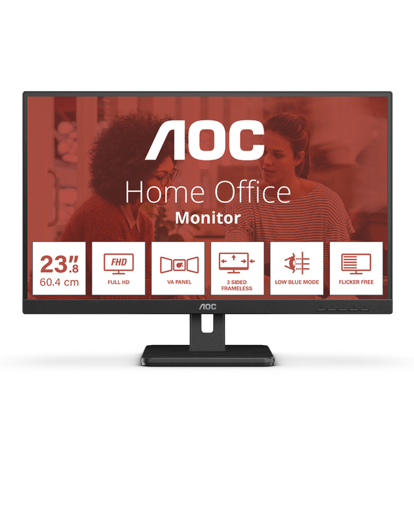 AOC 24E3UM 24" Full HD 4 ms Noir
