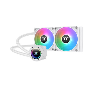 Thermaltake TH240 V2 ARGB Processeur Kit de refroidissement du liquide 24 cm Blanc 1 pièce(s)