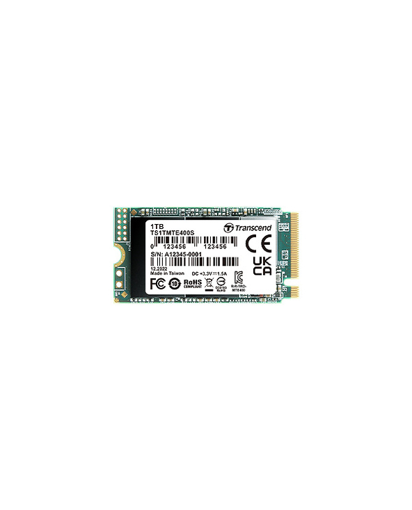 Transcend PCIe SSD 400S M.2 1 To PCI Express NVMe 3D NAND