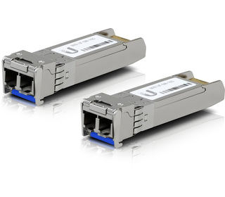 Ubiquiti UACC-OM-SM-10G-D-2 module émetteur-récepteur de réseau Fibre optique 10000 Mbit/s SFP+ 1310 nm