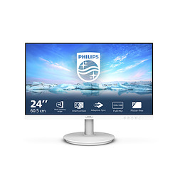 Philips V Line 241V8AW/00 23.8" LCD Full HD Blanc