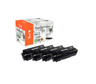 Peach PT815 Cartouche de toner 4 pièce(s) Compatible Noir, Cyan, Magenta, Jaune