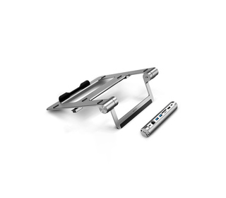 Epico USB-C Hub Multiport 8in1 Argent