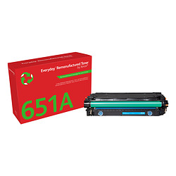 Everyday Toner Cyan  de Xerox compatible avec HP 651A/ 650A/ 307A (CE341A/CE271A/CE741A), Capacité standard