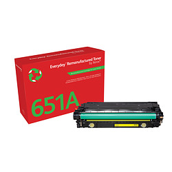 Everyday Toner Jaune  de Xerox compatible avec HP 651A/ 650A/ 307A (CE342A/CE272A/CE742A), Capacité standard