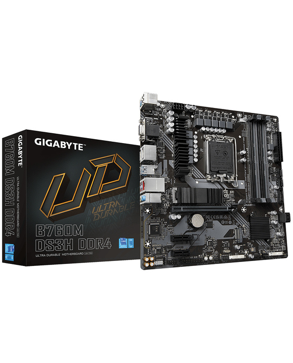 Gigabyte B760M DS3H DDR4 carte mère Intel B760 Express LGA 1700 micro ATX