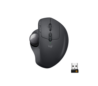 Logitech MX Ergo souris Bureau Droitier RF sans fil + Bluetooth Trackball 440 DPI