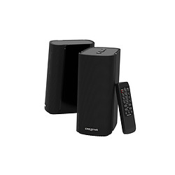 Creative Labs T100 haut-parleur Plage complète Noir Avec fil &sans fil 20 W