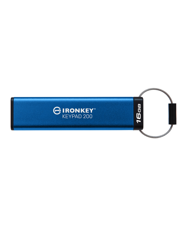 Kingston Technology IronKey Keypad 200 de 16 Go, FIPS 140-3 niveau 3 (en attente), chiffrement AES-256
