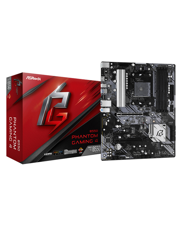 Asrock B550 Phantom Gaming 4 AMD B550 Emplacement AM4 ATX