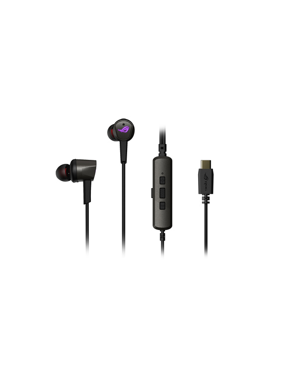 ASUS ROG CETRA II Écouteurs Avec fil Ecouteurs Jouer USB Type-C Noir