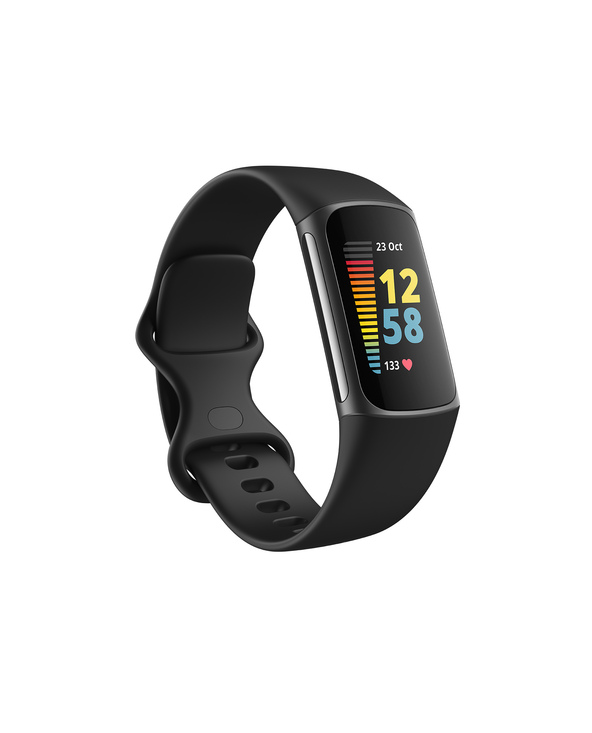 Fitbit Charge 5 AMOLED Bracelet connecté Noir, Graphite