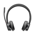 POLY Micro-casque Voyager 4320 certifié Microsoft Teams USB-C +dongle BT700