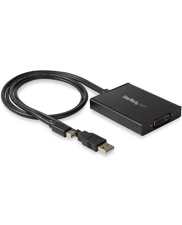 StarTech.com Adaptateur Mini DisplayPort vers DVI Dual Link - Adaptateur Convertisseur Vidéo d'Écran Actif Mini DisplayPort vers