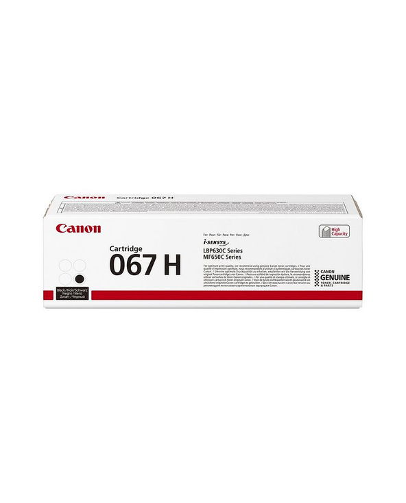 Canon 067H Cartouche de toner 1 pièce(s) Original Noir