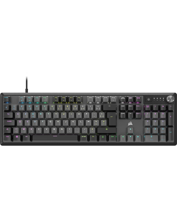 Corsair K70 CORE RGB clavier Jouer USB AZERTY Français Gris