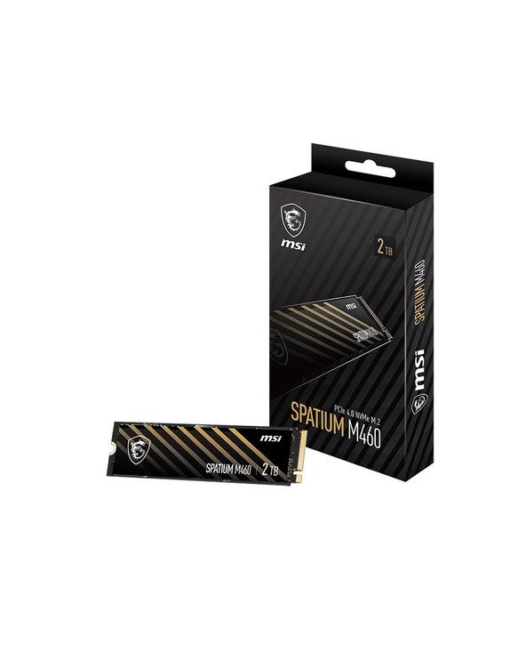 MSI SPATIUM M460 PCIe 4.0 NVMe M.2 1 To PCI Express 4.0 3D NAND
