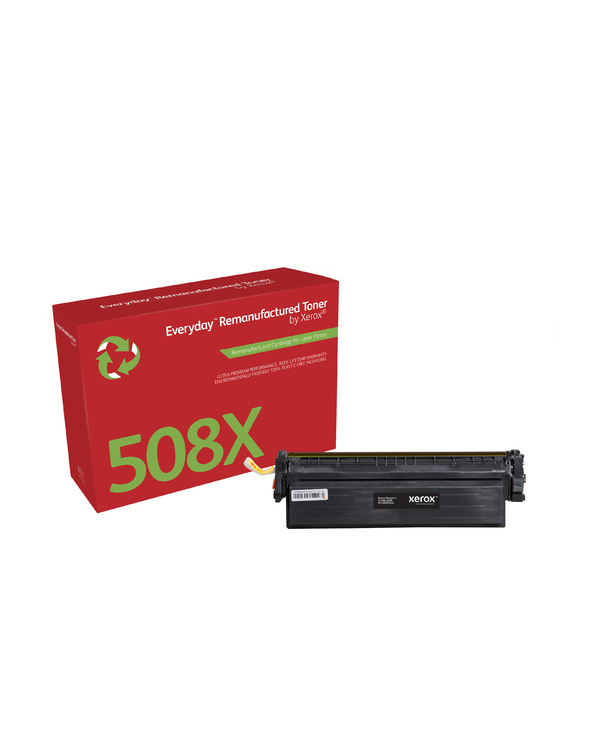 Everyday Toner remanufacturé Noir  de Xerox compatible avec HP 508X (CF360X), Grande capacité