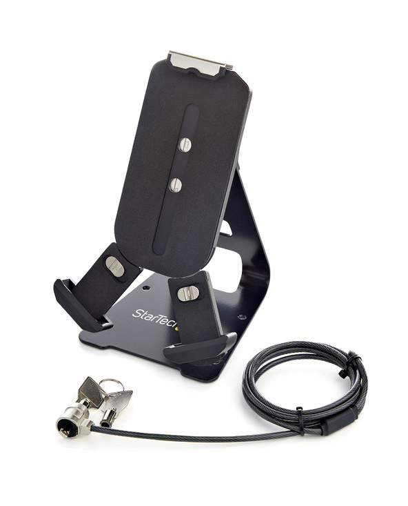 StarTech.com Support Tablette Sécurisé Câble K-Slot - Porte Tablette Vérouillable - Tablettes 7,9-13 pouces - Repose Tablette Un