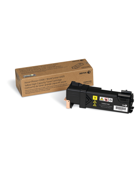 Xerox Cartouche de toner Jaune Phaser 6500 / WorkCentre 6505 - 106R01596