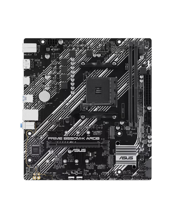 ASUS PRIME B550M-K ARGB AMD B550 Emplacement AM4 micro ATX