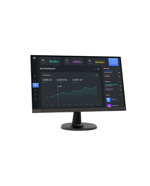 Lenovo D24-40 23.8" LED Full HD Noir