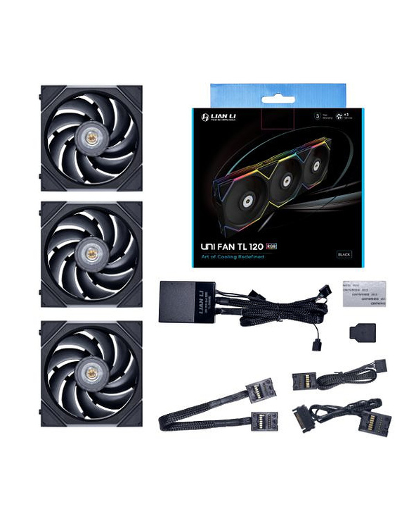 Lian Li UNI FAN TL Boitier PC Ventilateur 12 cm Noir